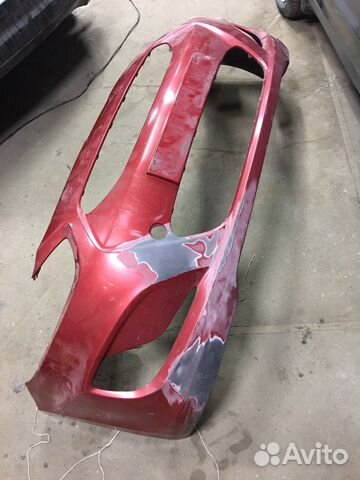 Бампер передний hyundai solaris оригинал