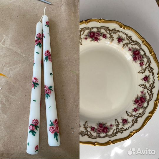 Росписные свечи