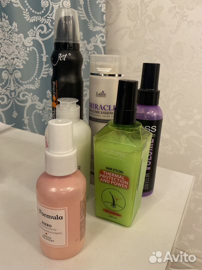 Лот косметики для волос б/у