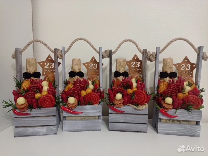 Мужские букеты съедобные заказ