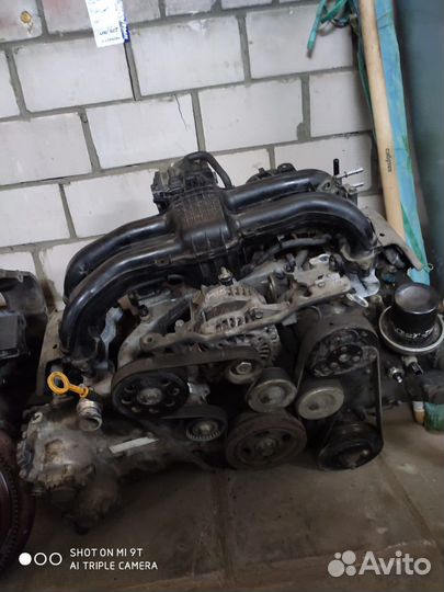 Двигатель subaru forester 4