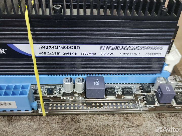 Материнская плата с процессором i7 860 и DDR3 4Gb