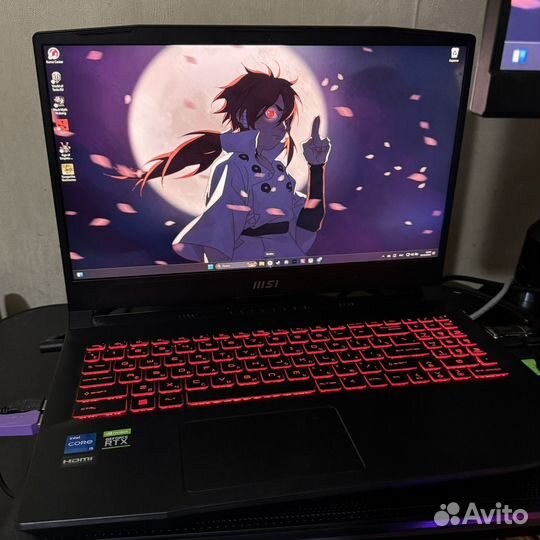 Игровой Ноутбук MSI Katana GF66 12UE 240Гц