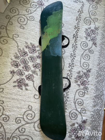 Сноуборд комплект burton genie 150 + крепы