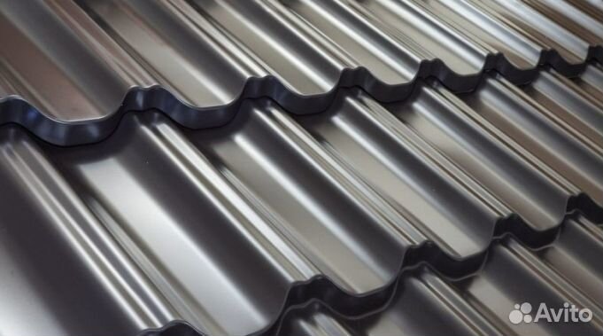 Металлочерепица графит