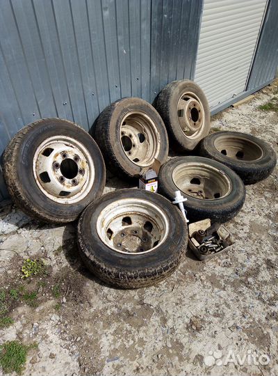 Резина с дисками б/у на Газель