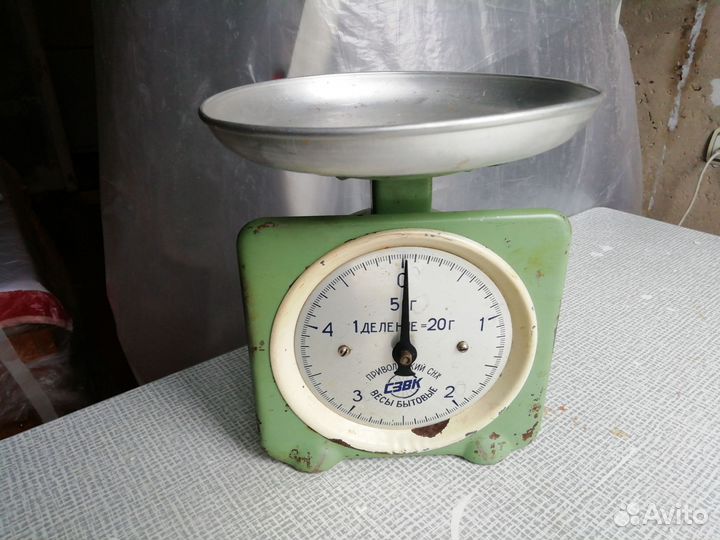 Весы кухонные механические СССР