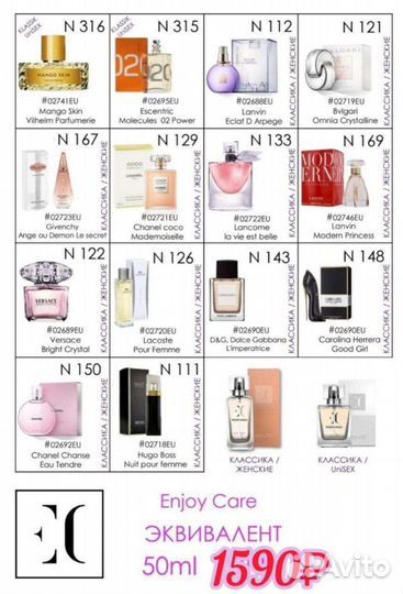 Духи Гринвей