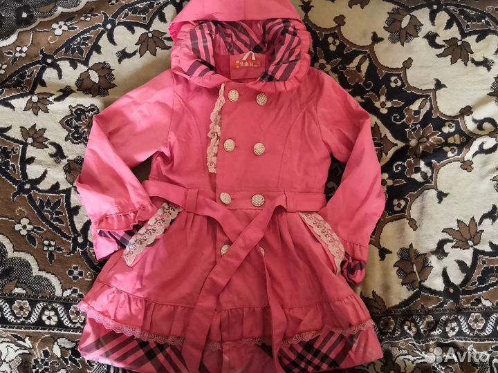 Плащ для девочки