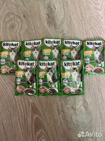 Корм для кошек китикет жидкий