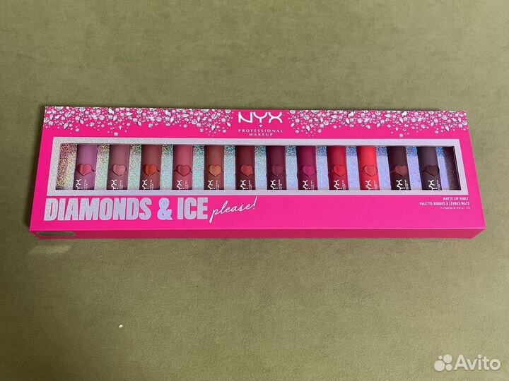 Набор матовых помад NYX 12 шт 1,3 гр