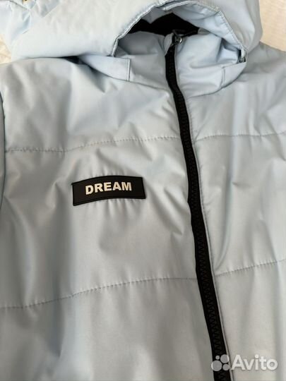 Пуховик для девочки 140