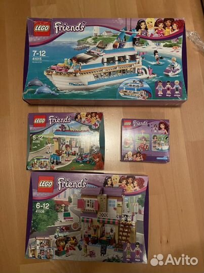 Lego Friends много наборов и Lego Elves