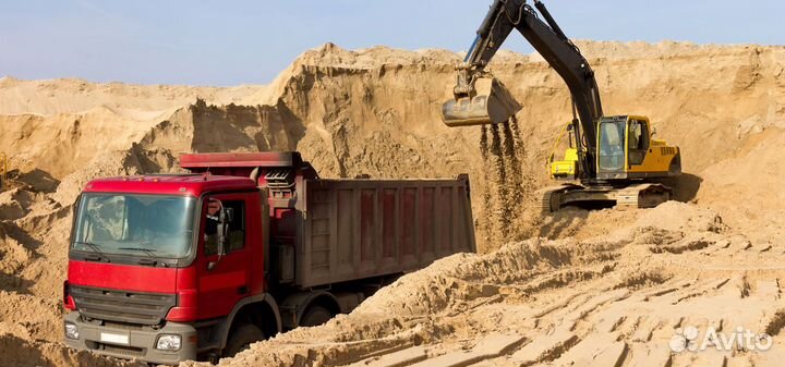 Песок, Щебень. Все нерудные материалы с доставкой