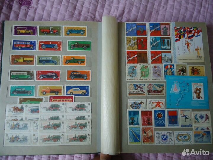 Марки чистые СССР альбом 1