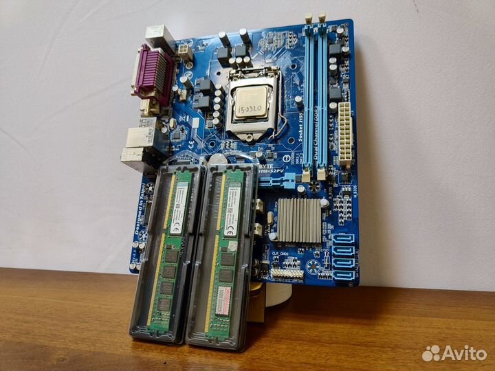 Материнская плата 1155+i5-2320+DDR3-8Gb
