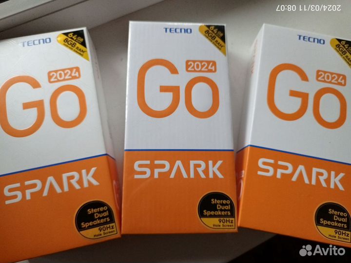 TECNO Spark Go 2024, 4/64 ГБ