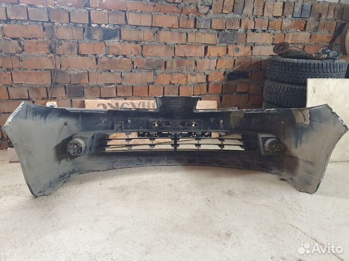 Бампер передний nissan tiida latio c11