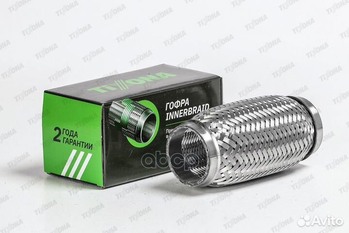 Гофра глушителя 50*150 50150 Tixona