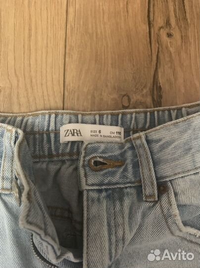 Джинсы для девочки zara, gulliver 116