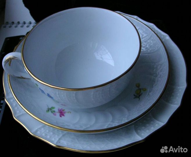 Тройки мейсеновского (Meissen) фарфора