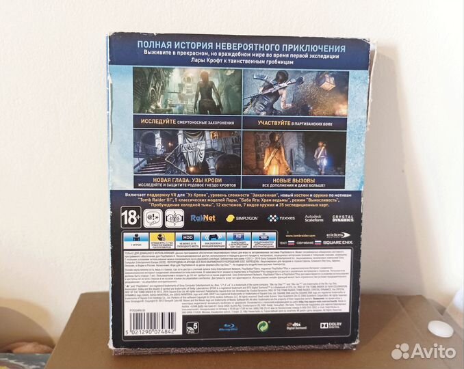 Rise Of The Tomb Raider для PS4