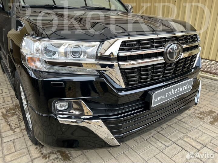 Тюнинг Toyota Land Cruiser 200 стиль 2021 Black