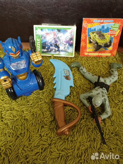 Детские игрушки пакетом для мальчика