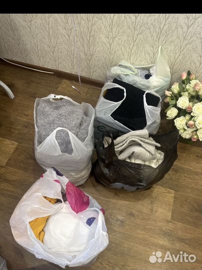 Жкнские вещи пакетами