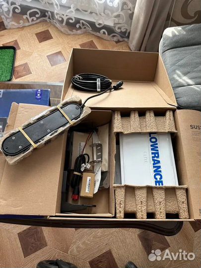 Эхолот Lowrance Elite 9 FS датчик 3в1