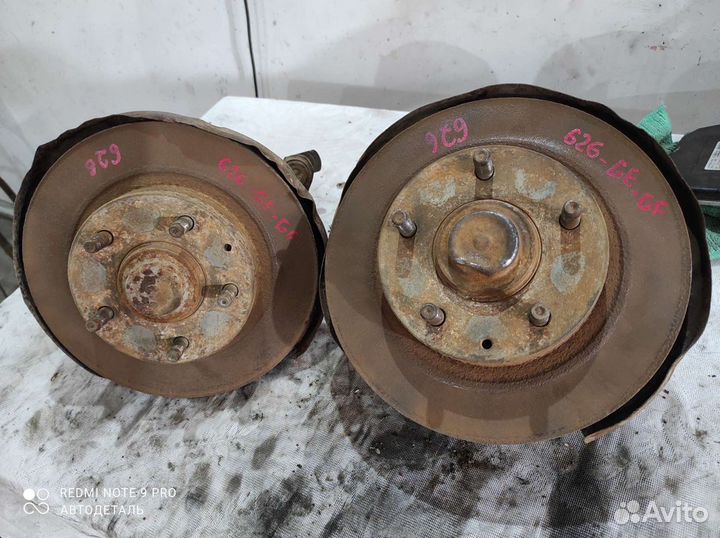 Задние ступицы, кулаки mazda 626