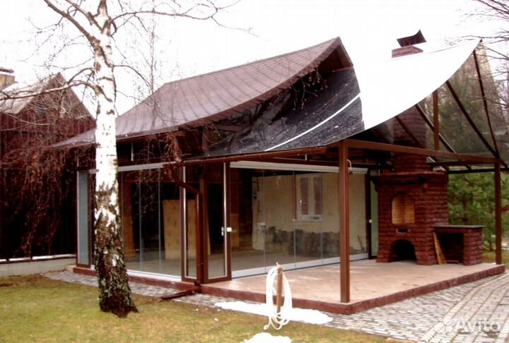 Навесы дачные