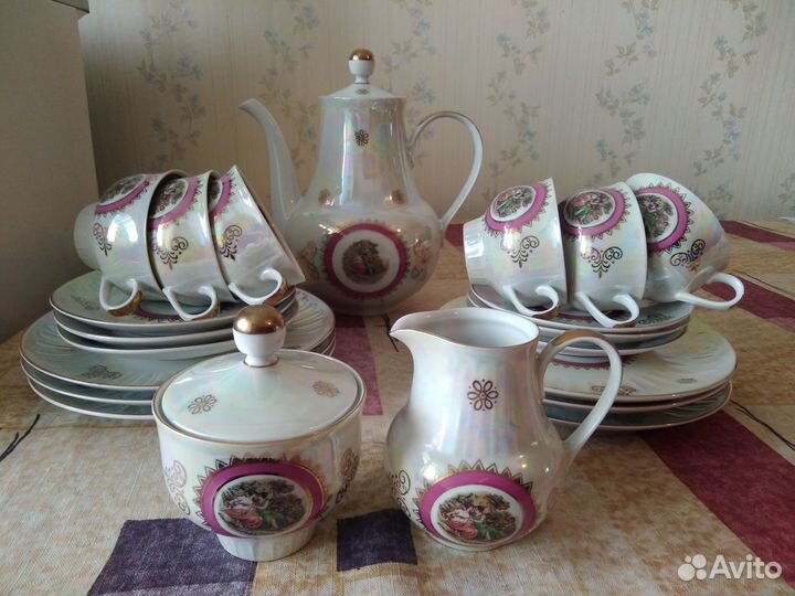 Сервиз кофейный Мадонна, гдр, 70-х годов