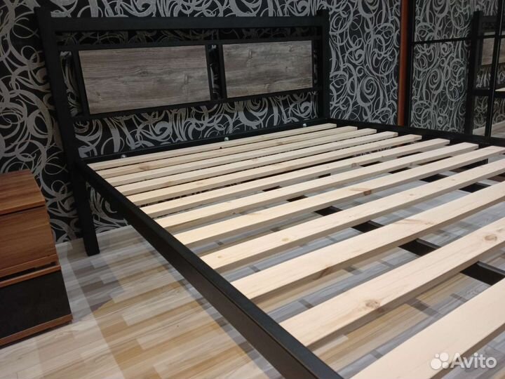 Кровать в стиле Лофт