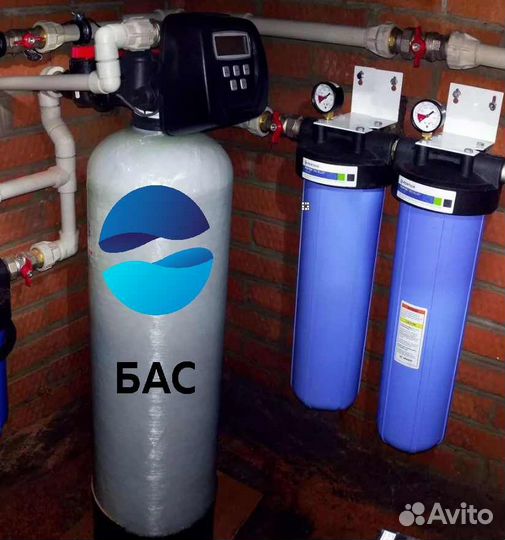 Очистка воды, обезжелезивание, умягчение 1054