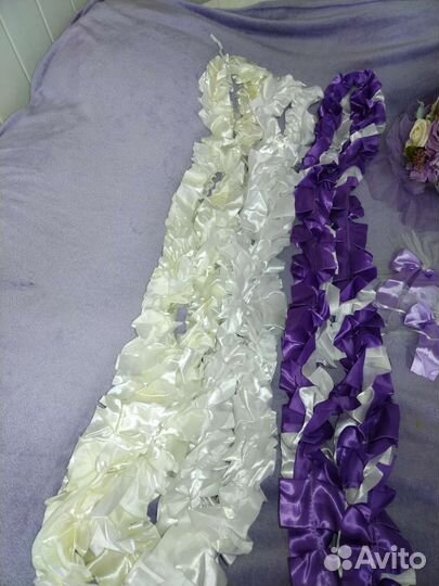 Украшение машины на свадьбу