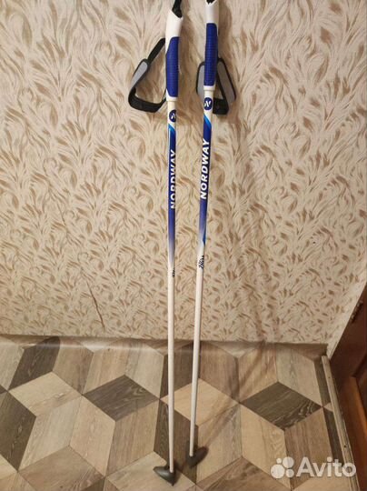 Беговые лыжи nordway с палками