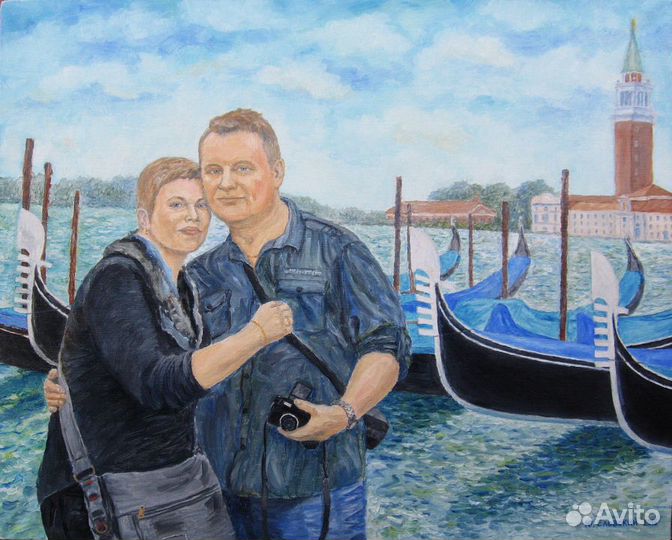 Портрет с фото и другие картины на заказ