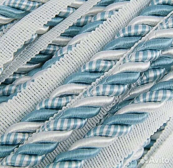 Кант декоративный 8мм с тесьмой в ассортименте