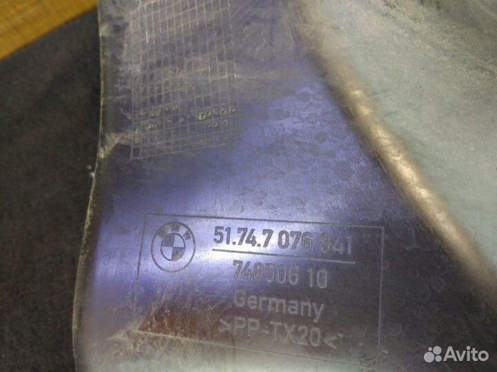 Воздуховод охлаждения тормозов левый Bmw 118I E87