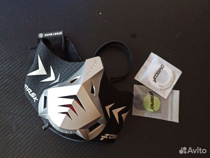 Кислородная маска для бега и занятий спортом