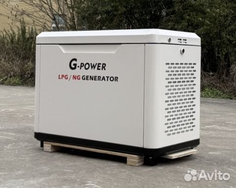 Газовый генератор 9 кВт g-power с постоянным подог