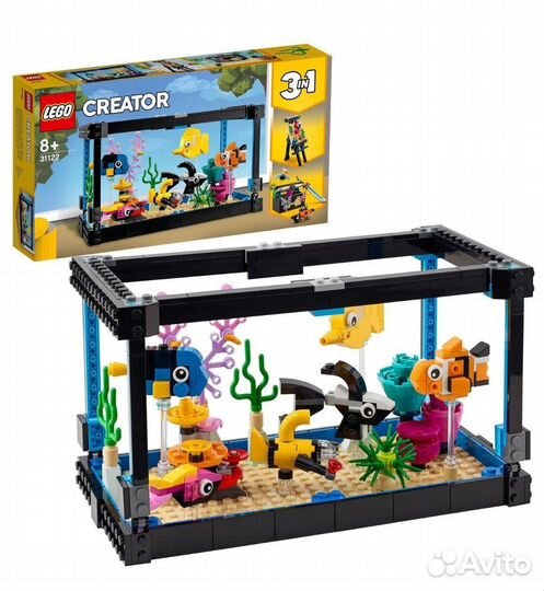 Lego creator 3 в 1 аквариум