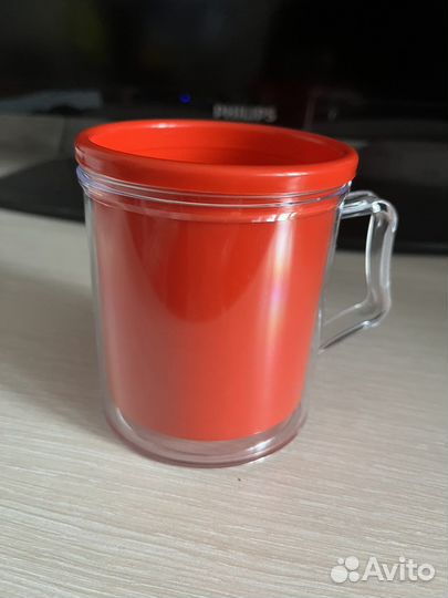 Кружка пластиковая под вставку (фото)