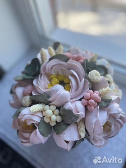 Сладкие букеты из зефира