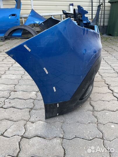 Передний бампер renault logan 2 stepway (оригинал)