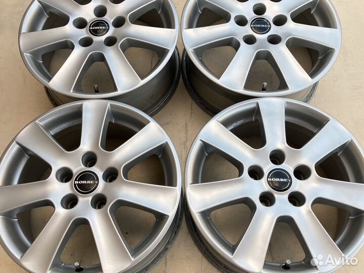 Диски borbet volkswagen R16-7J, 5-112, ET+38