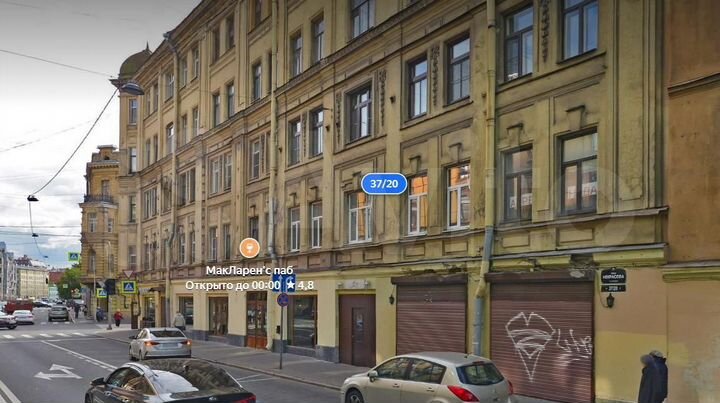 Торгово-офисное двухэтажное помещение, 278 м²