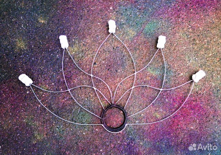 Реквизит для фаершоу огненные веера