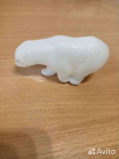 Игрушка белый медведь СССР